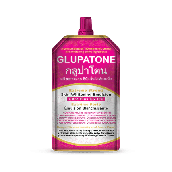 Glupatone Extreme Strong Whitening Emulsion Ultra Plus 120ml – Skin Lightening Lotion | Premium Skincare & Beauty Products in Pakistan