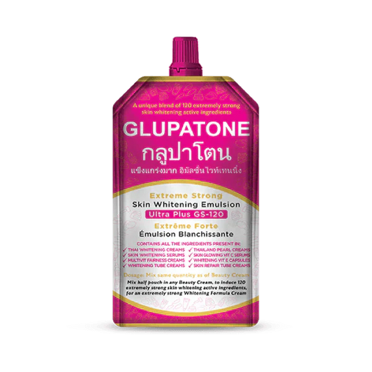Glupatone Extreme Strong Whitening Emulsion Ultra Plus 120ml – Skin Lightening Lotion | Premium Skincare & Beauty Products in Pakistan