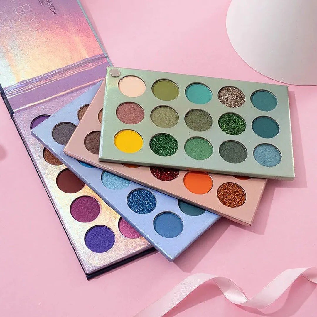 60 Colors Coco Urban Matte & Shimmer Eyeshadow Palette