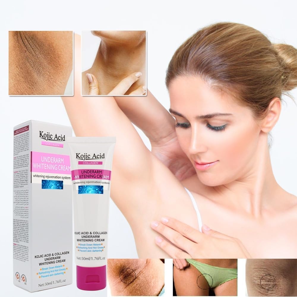 Guanjing Kojic Acid & Collagen Underarm Whitening Cream – 50ml