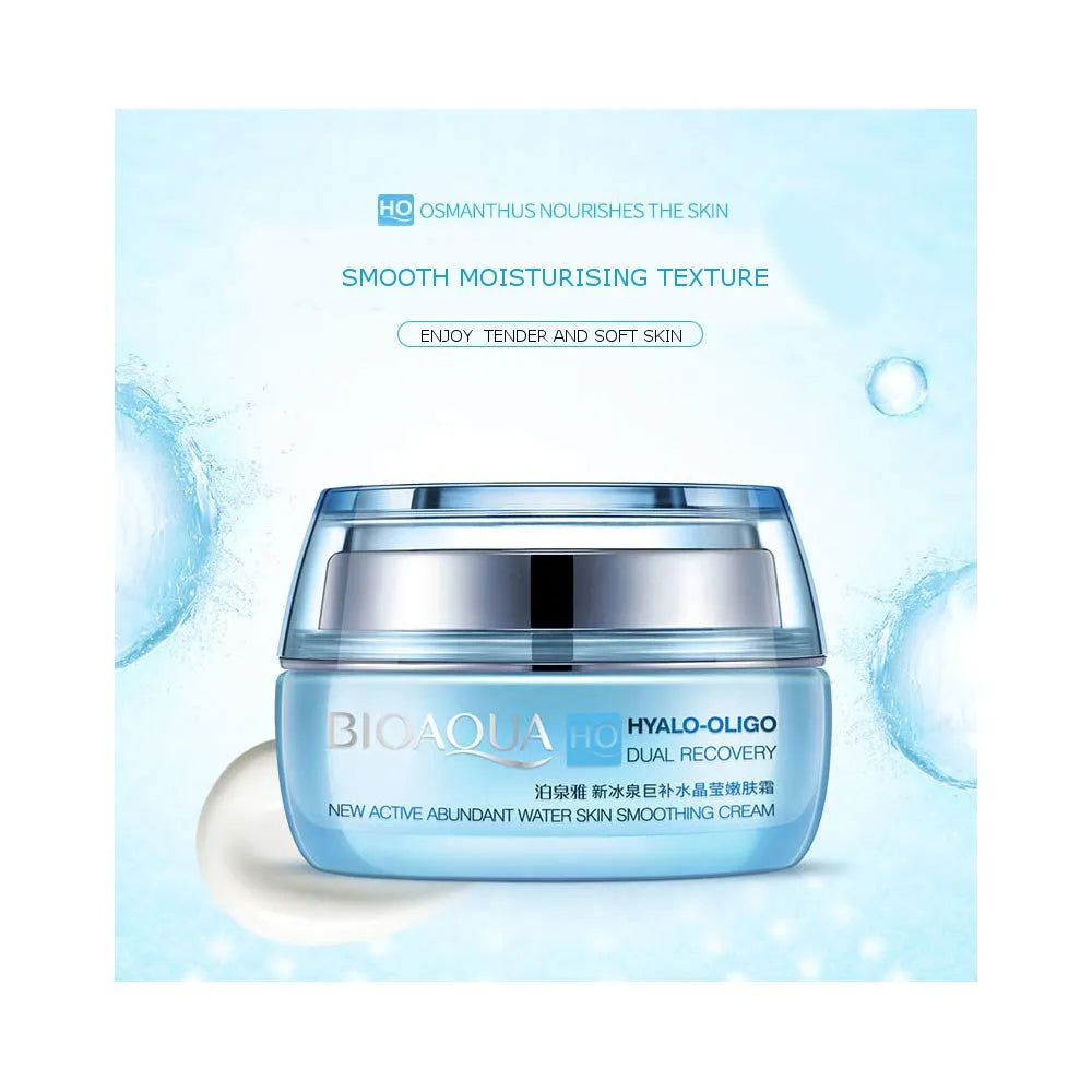 BIOAQUA Hyalo-Oligo Dual Recovery Moisturizing Facial Cream - 50g | Premium Skincare & Beauty Products in Pakistan
