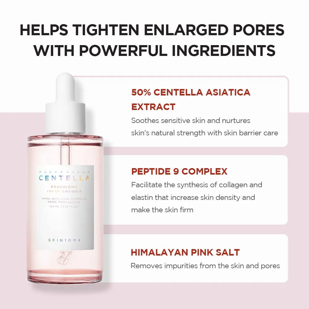 Skin1004 Madagascar Centella Poremizing Fresh Ampoule - 100ml | Premium Skincare & Beauty Products in Pakistan
