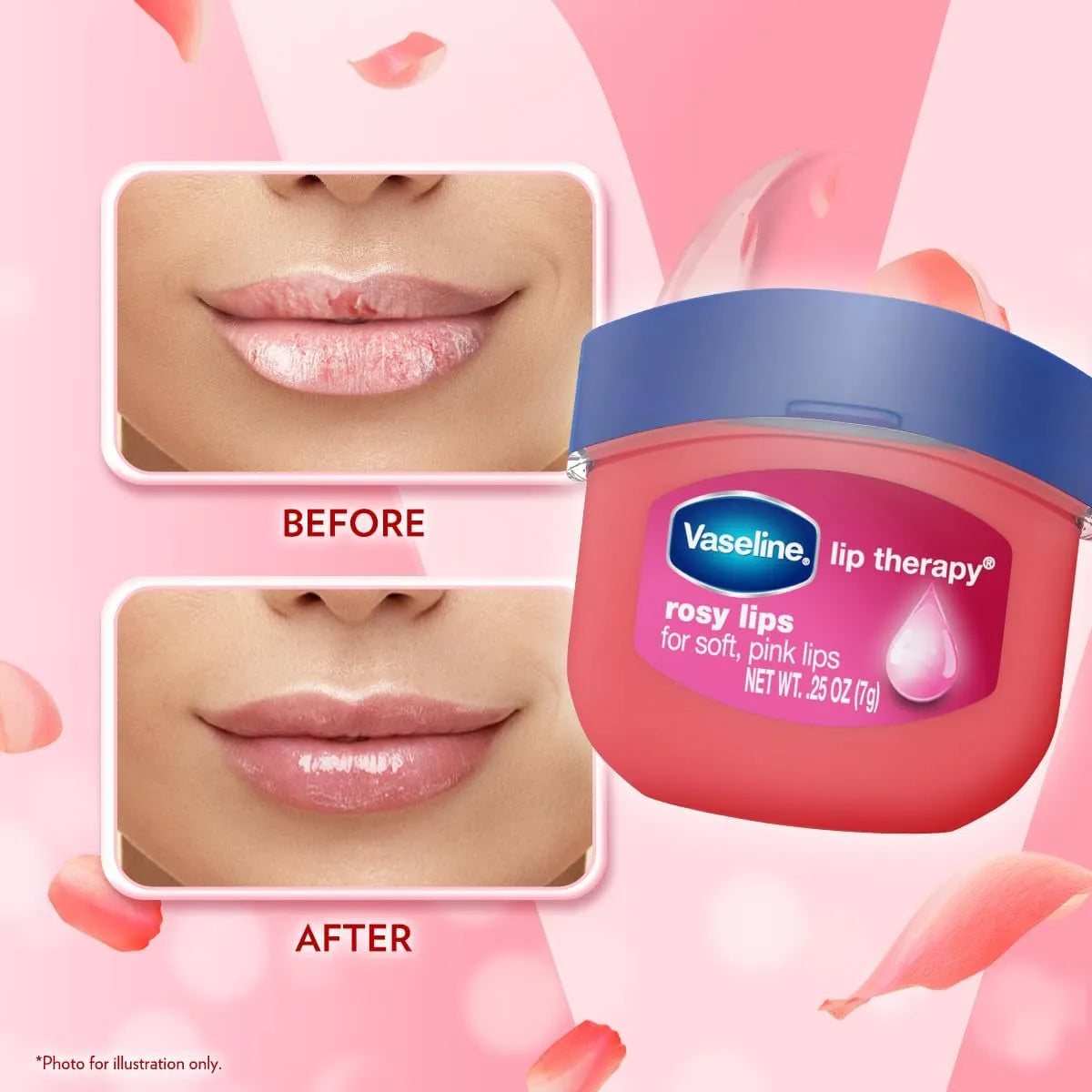 Vaseline Lip Therapy Lip Balm Rosy Lips - 7g | Premium Skincare & Beauty Products in Pakistan