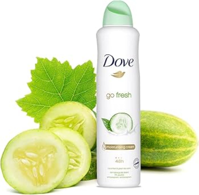 Dove Go Fresh Cucumber &amp; Green Tea Body Spray – 250ml