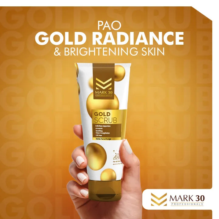 MARK-30 Gold Scrub – 100ml | Premium Skincare & Beauty Products in Pakistan