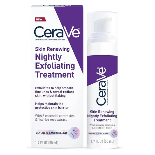 Original CeraVe Skin Renewing Nightly Exfoliating Treatment - 50ml