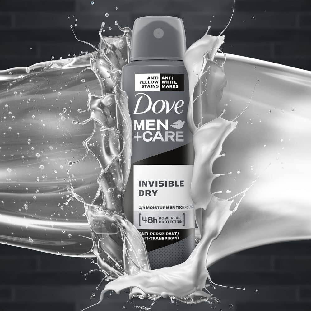 Dove Men+Care Invisible Dry Body Spray - 250ml