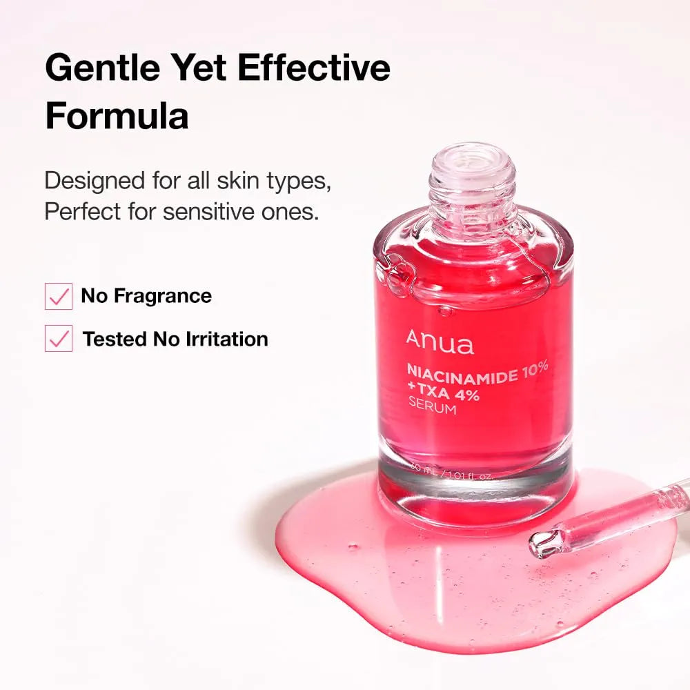 Anua 10% Niacinamide+ 4% Tranexamic Acid Serum Korean Skin Care - 30ml Made in Korea | Premium Skincare & Beauty Products in Pakistan