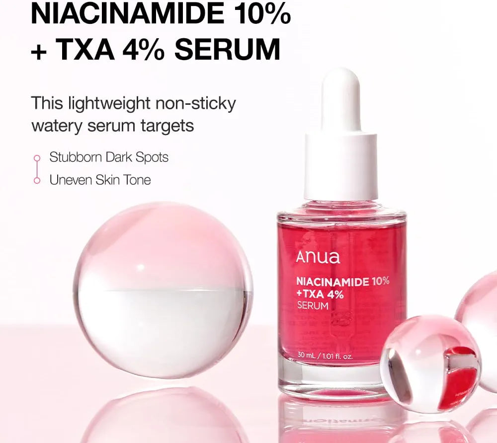 Anua 10% Niacinamide+ 4% Tranexamic Acid Serum Korean Skin Care - 30ml Made in Korea | Premium Skincare & Beauty Products in Pakistan