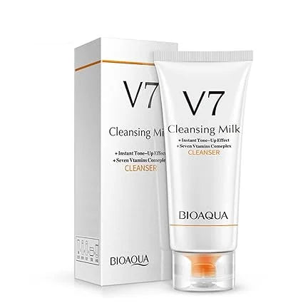 Bioaqua V7 Deep Hydration Facial Cleansing Milk (Cleanser) | Premium Skincare & Beauty Products in Pakistan