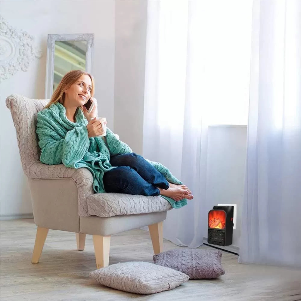 Portable Mini Electric Fan Heater Low Energy