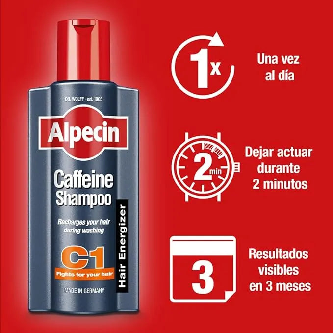 Alpecin Shampoo Caffeine Hair Energizer C1 - 250ml