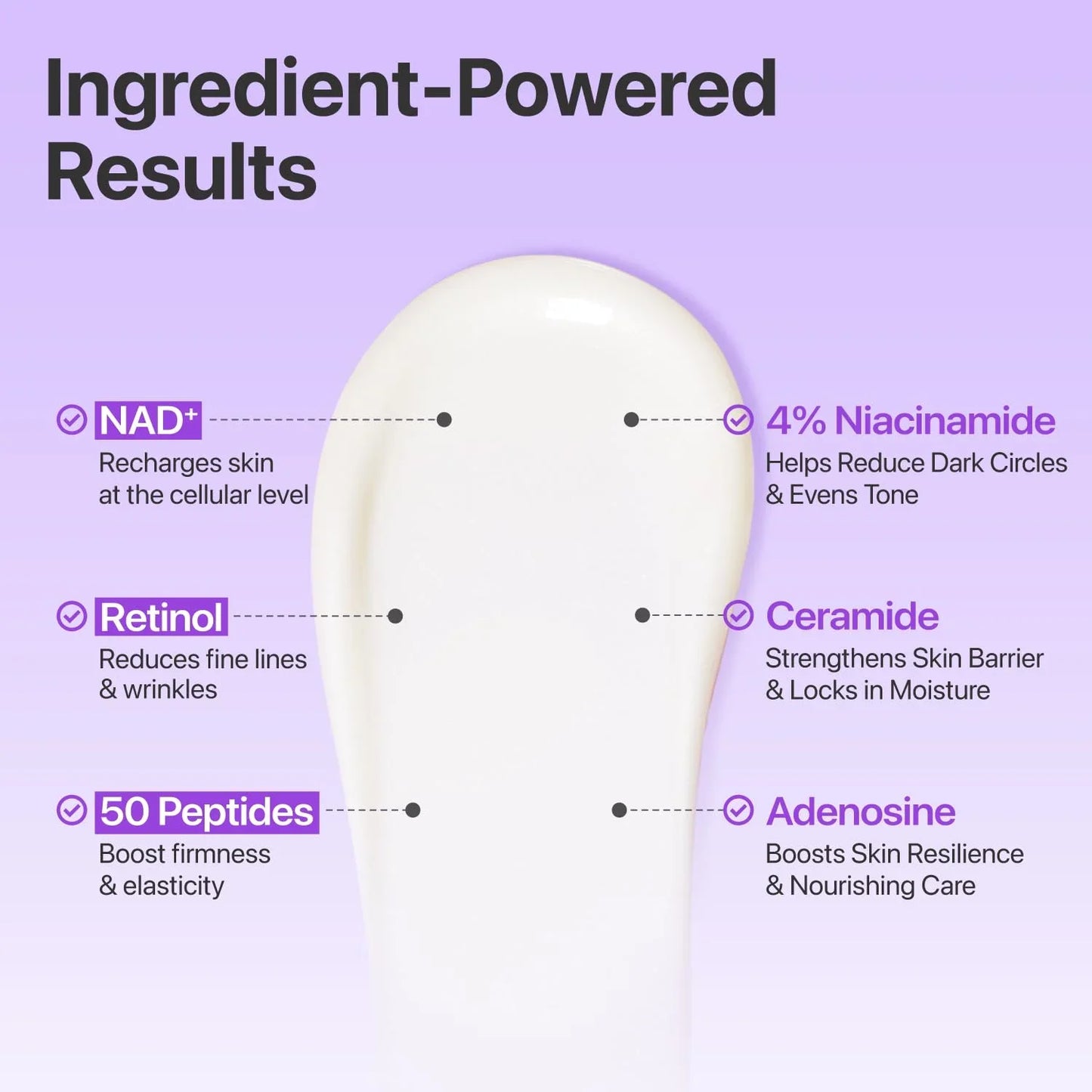 NUMBUZIN No.9 NAD+ Retinol Volumetox Eye Cream - 10ml
