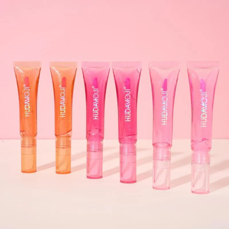 Huda Moji Solid Tube Lip Gloss - 6 Pcs Set