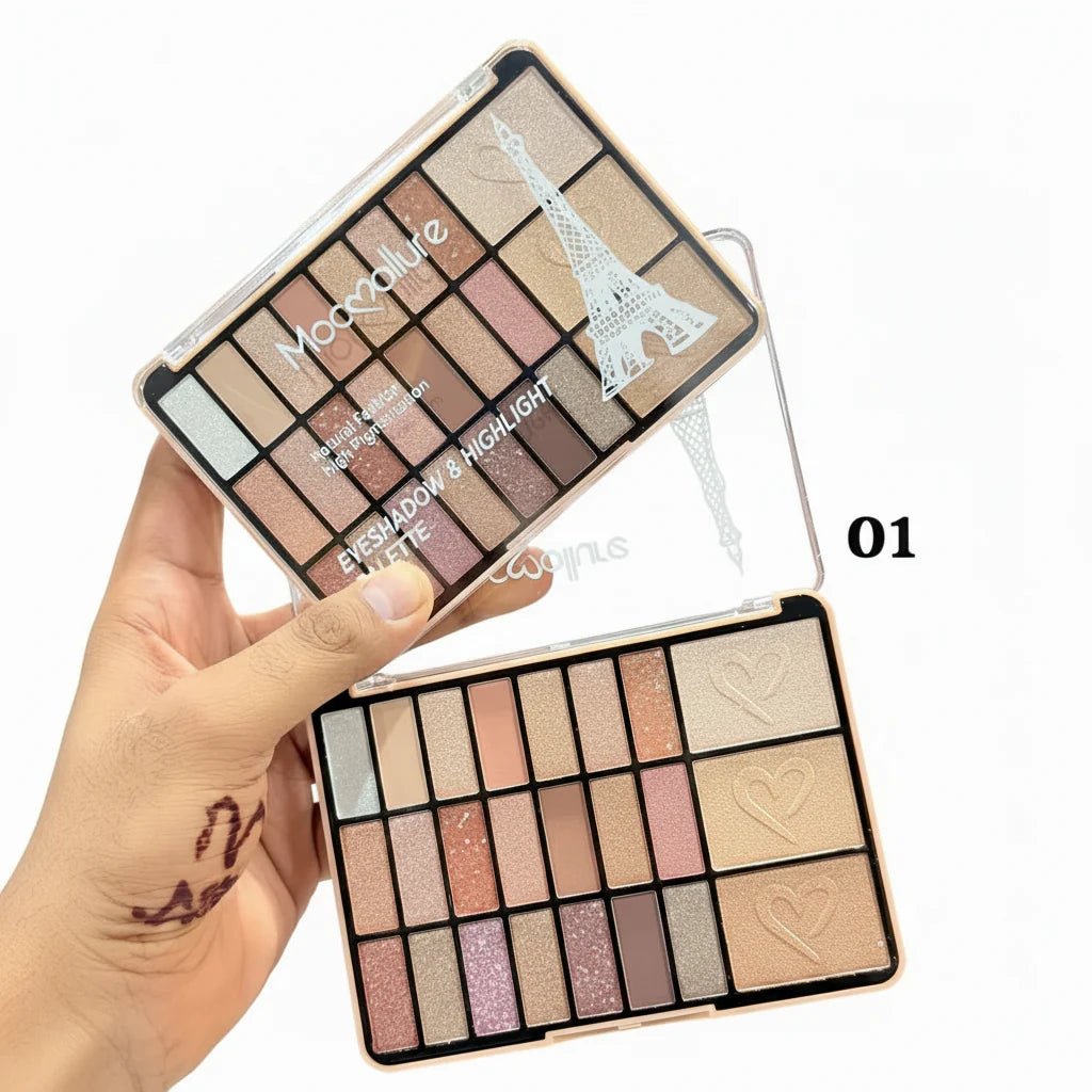 Mocallure Eyeshadow & Highlighter Palette