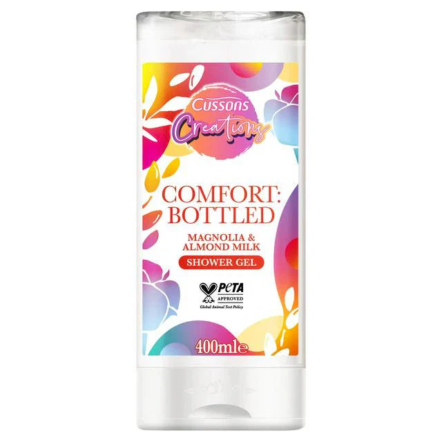Cussons Creations Comfort Bottled Magnolia & Almond Milk Shower Gel