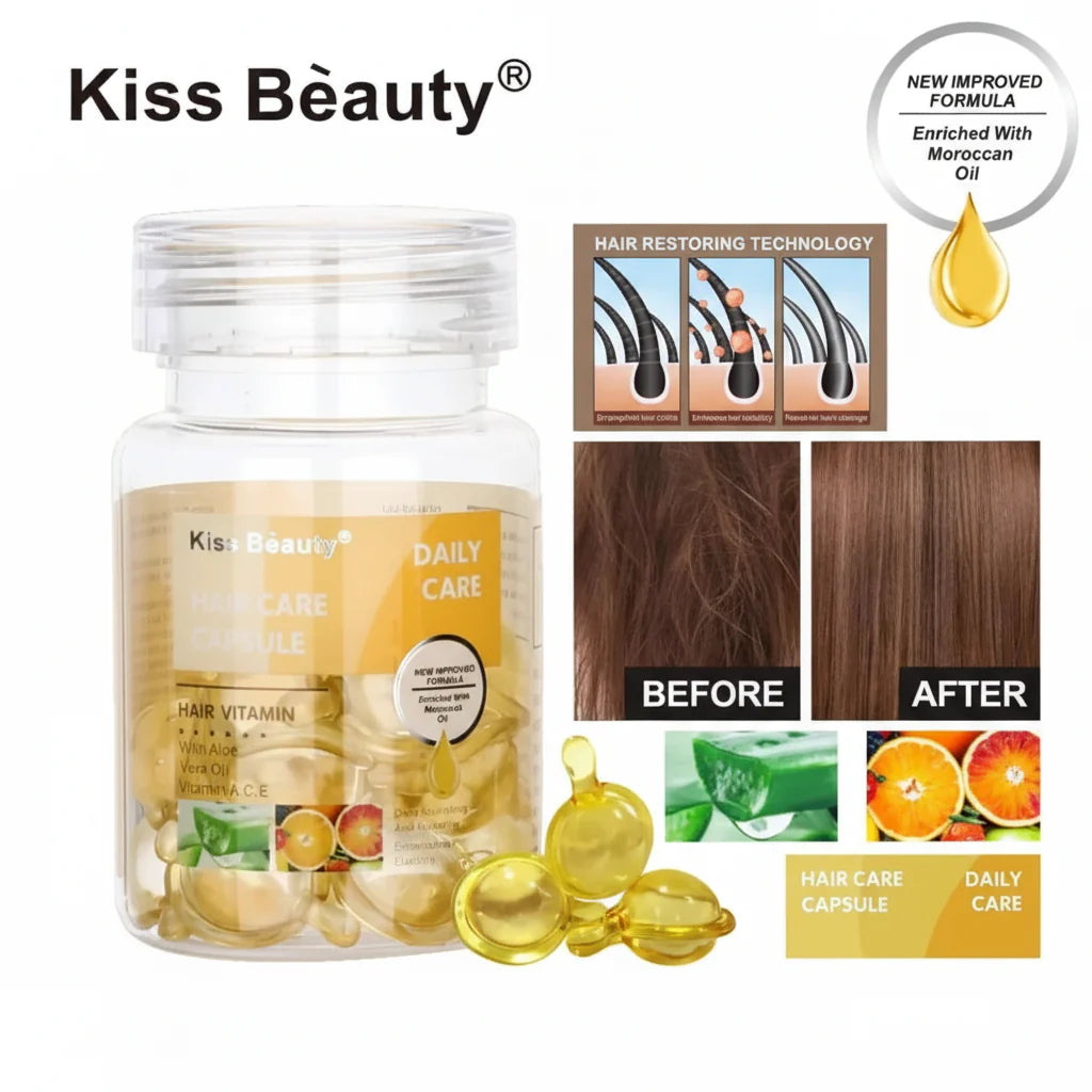 Kiss Beauty Hair Care Daily Care Capsule - 20g