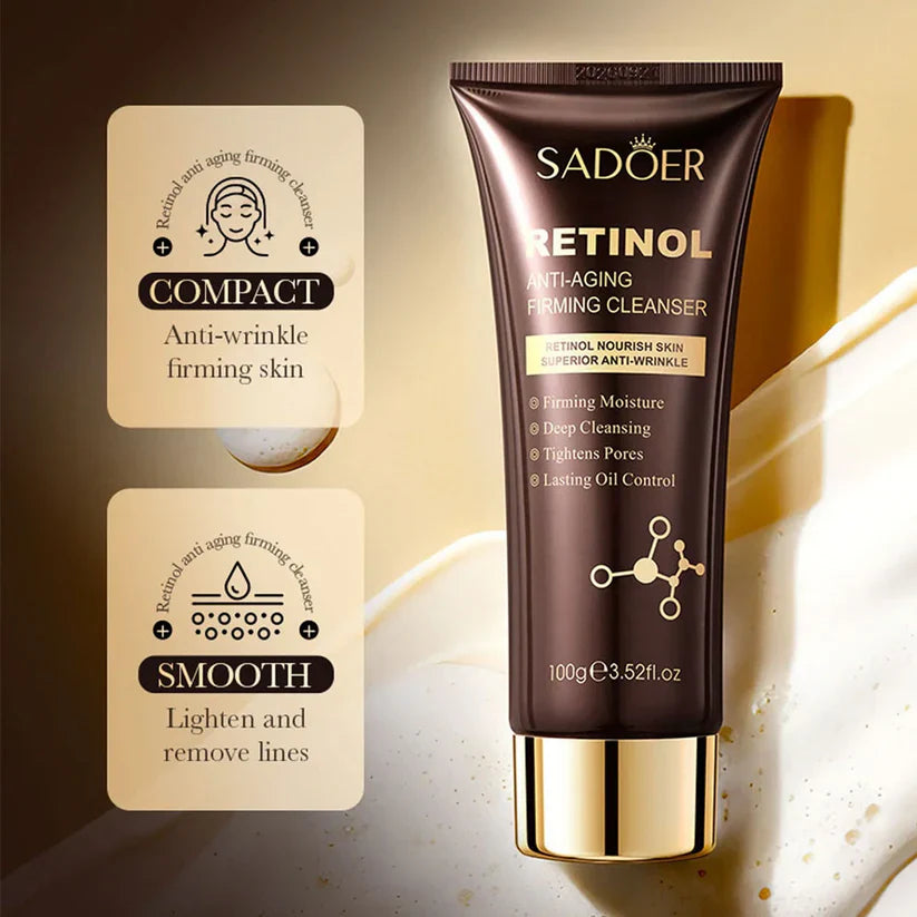 Sadoer Retinol Anti Aging Firming Cleanser - 100g