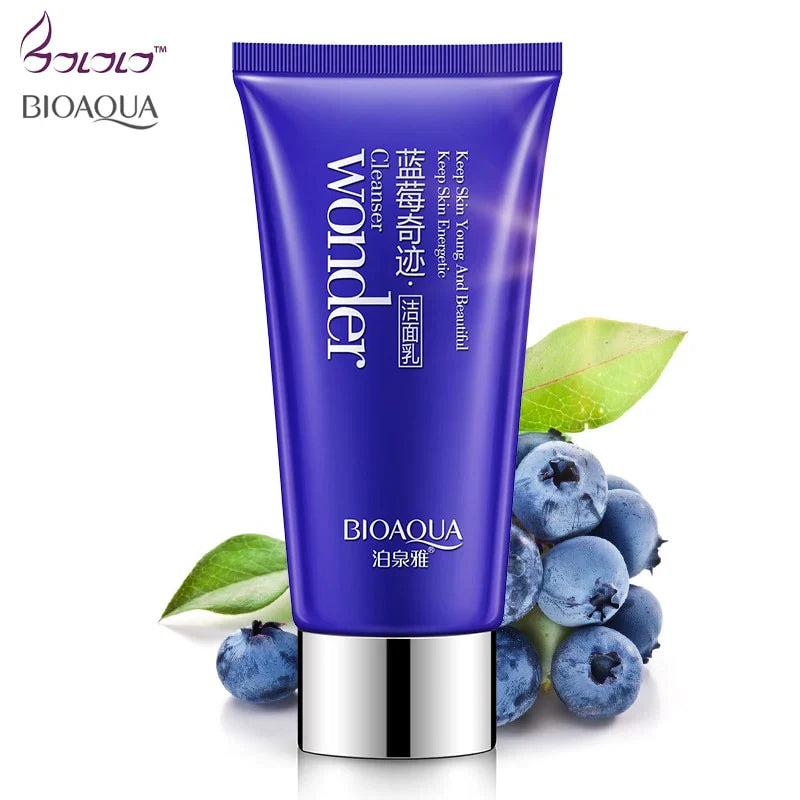 BIOAQUA Blueberry Wonder Skin Nutritional Cleansing  Moisturizing Cleanser - 100g | Premium Skincare & Beauty Products in Pakistan