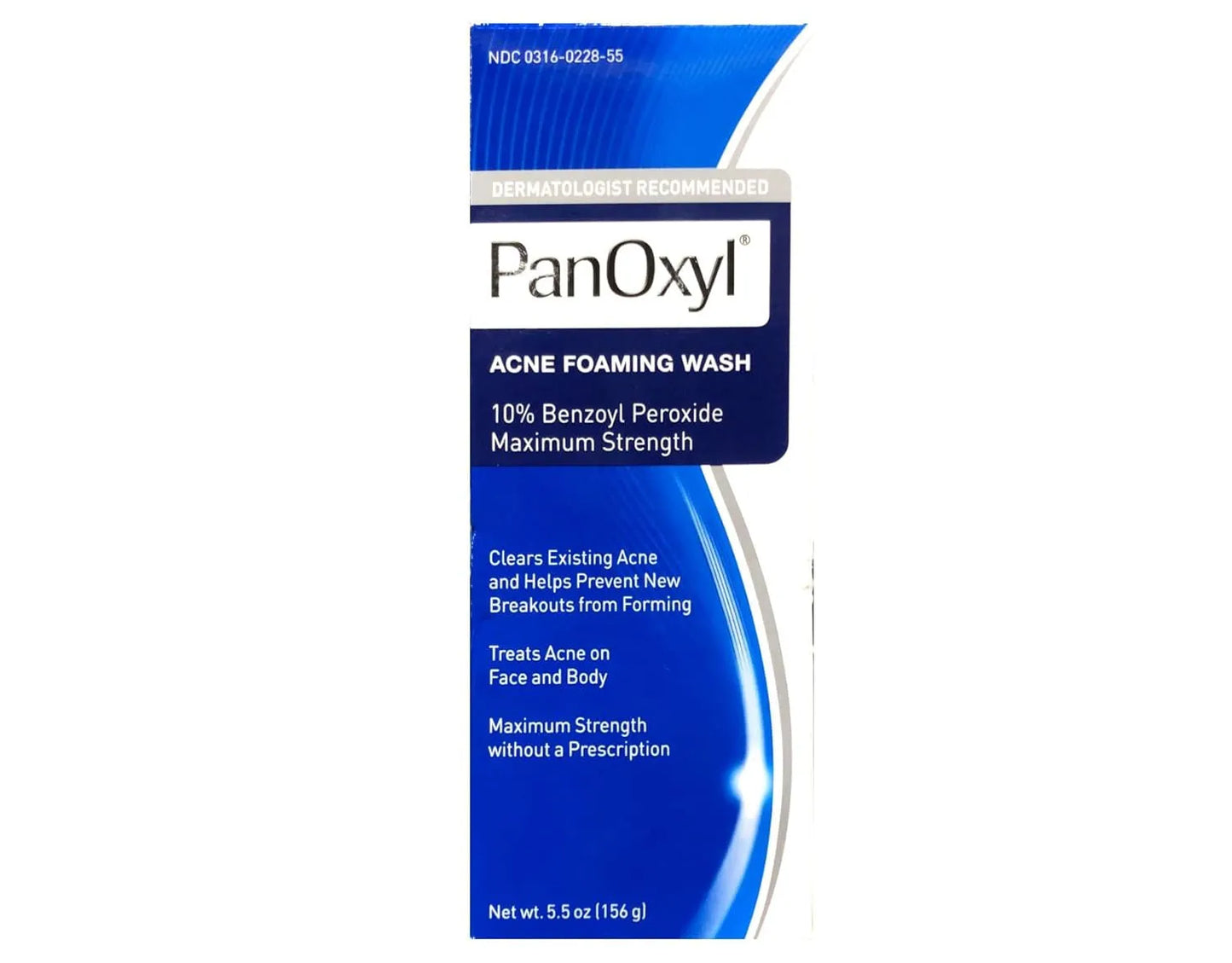 PanOxyl 10% Benozyl Peroxide Facewash For Acne And Pimples 156g | Premium Skincare & Beauty Products in Pakistan
