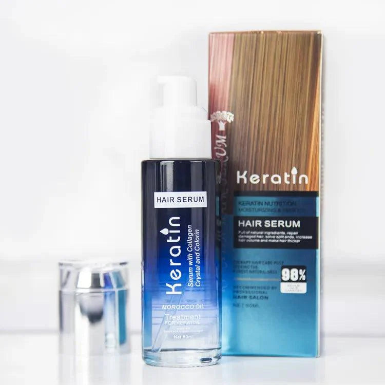Keratin Nutrition Straightening Hair serum - 80ml