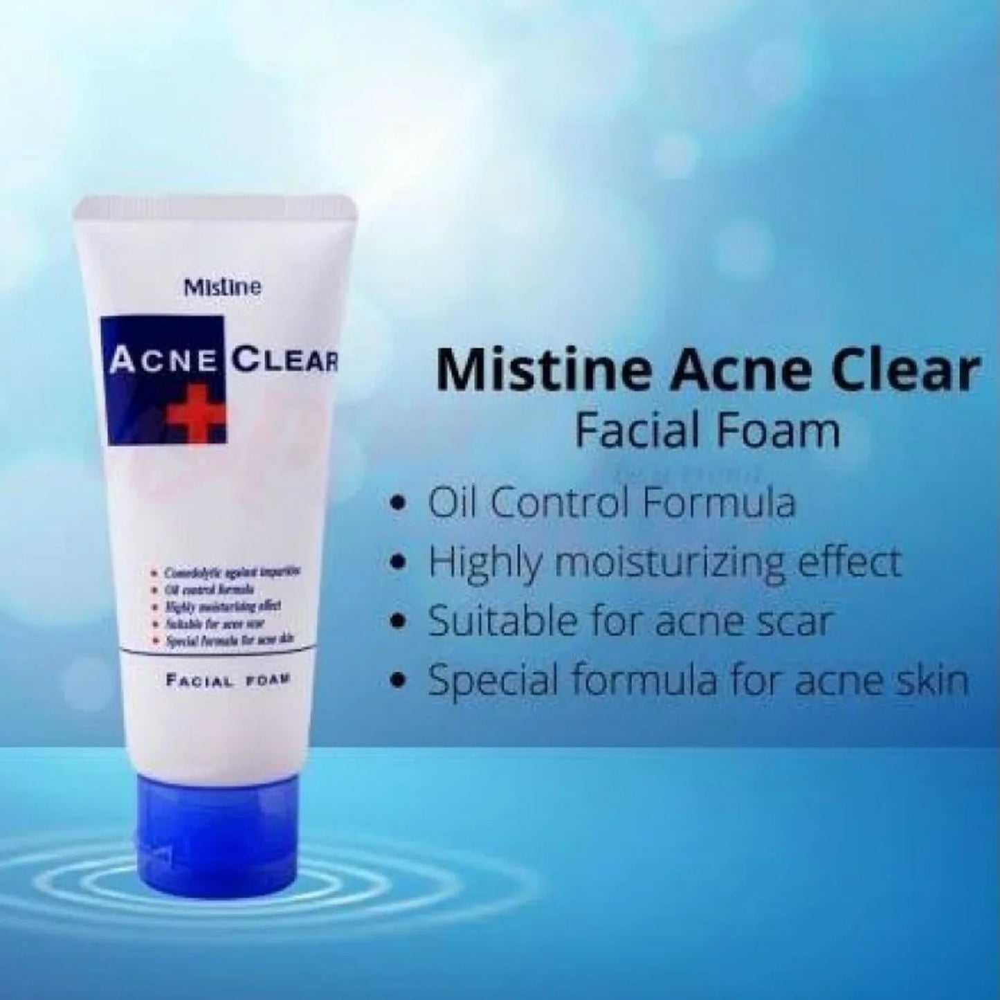 Mistine Acne Clear Facial Foam - 85ml | Premium Skincare & Beauty Products in Pakistan