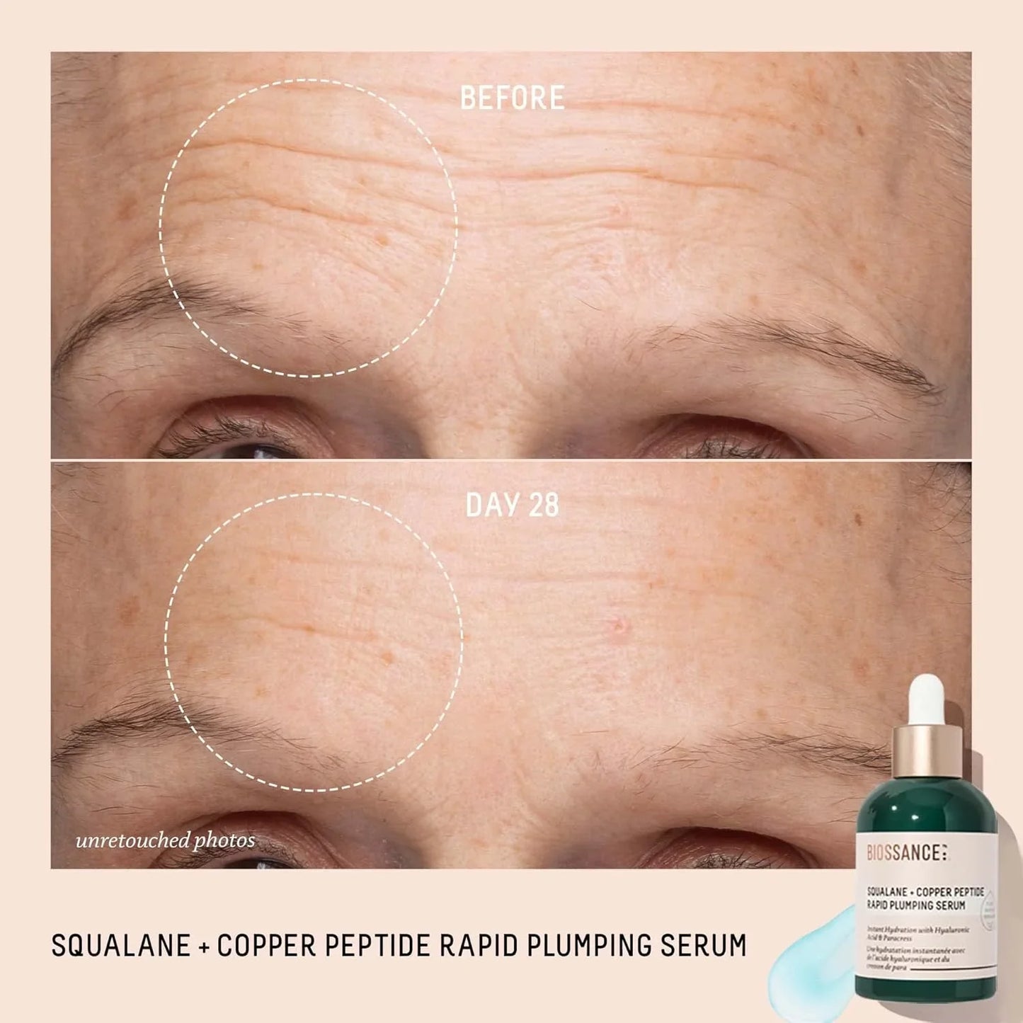 Biossance Squalane + Copper Peptide Rapid Plumping Serum 50ml | Premium Skincare & Beauty Products in Pakistan