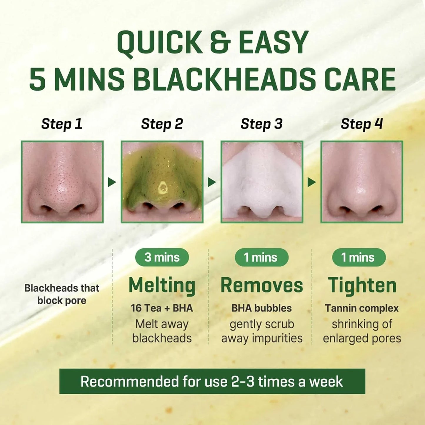 Some By Mi Bye Bye Blackhead 30 Days Miracle Green Tea Tox Bubble Cleanser - 120g | Premium Skincare & Beauty Products in Pakistan