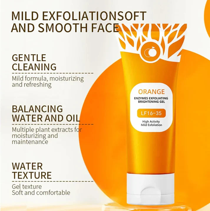 Orange Enzymes Exfoliating Brightening Gel | Premium Skincare & Beauty Products in Pakistan