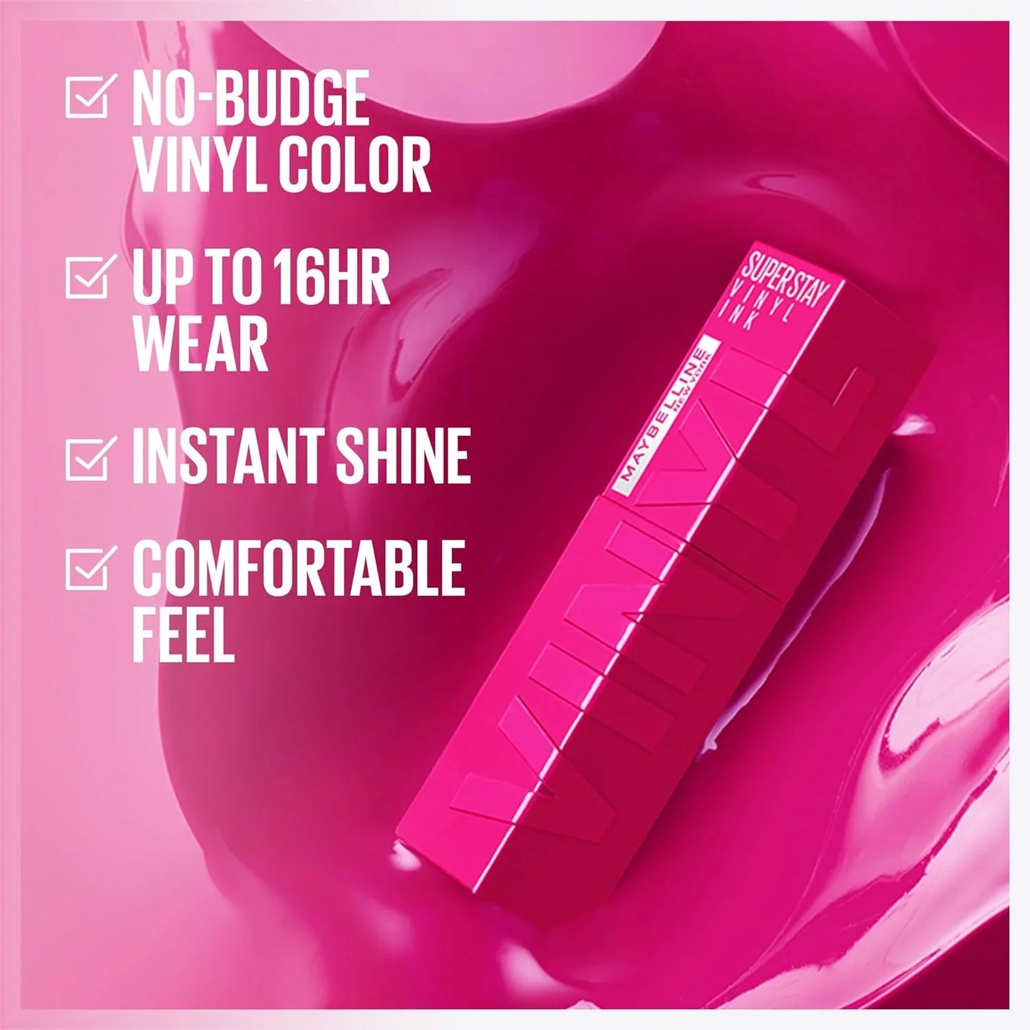 Original Maybelline Super Stay Vinyl Ink Liquid Lipstick - 165 Edge