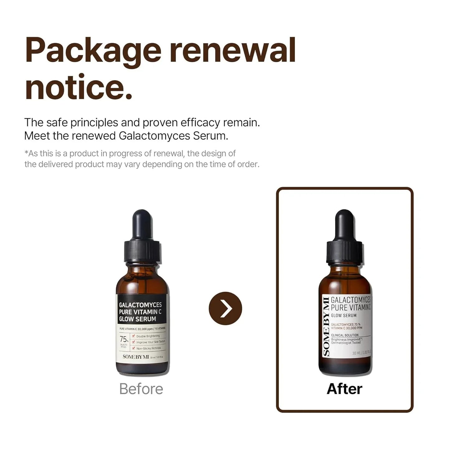 SOME BY MI Galactomyces Pure Vitamin C Glow Serum - 1.01Oz - 30ml
