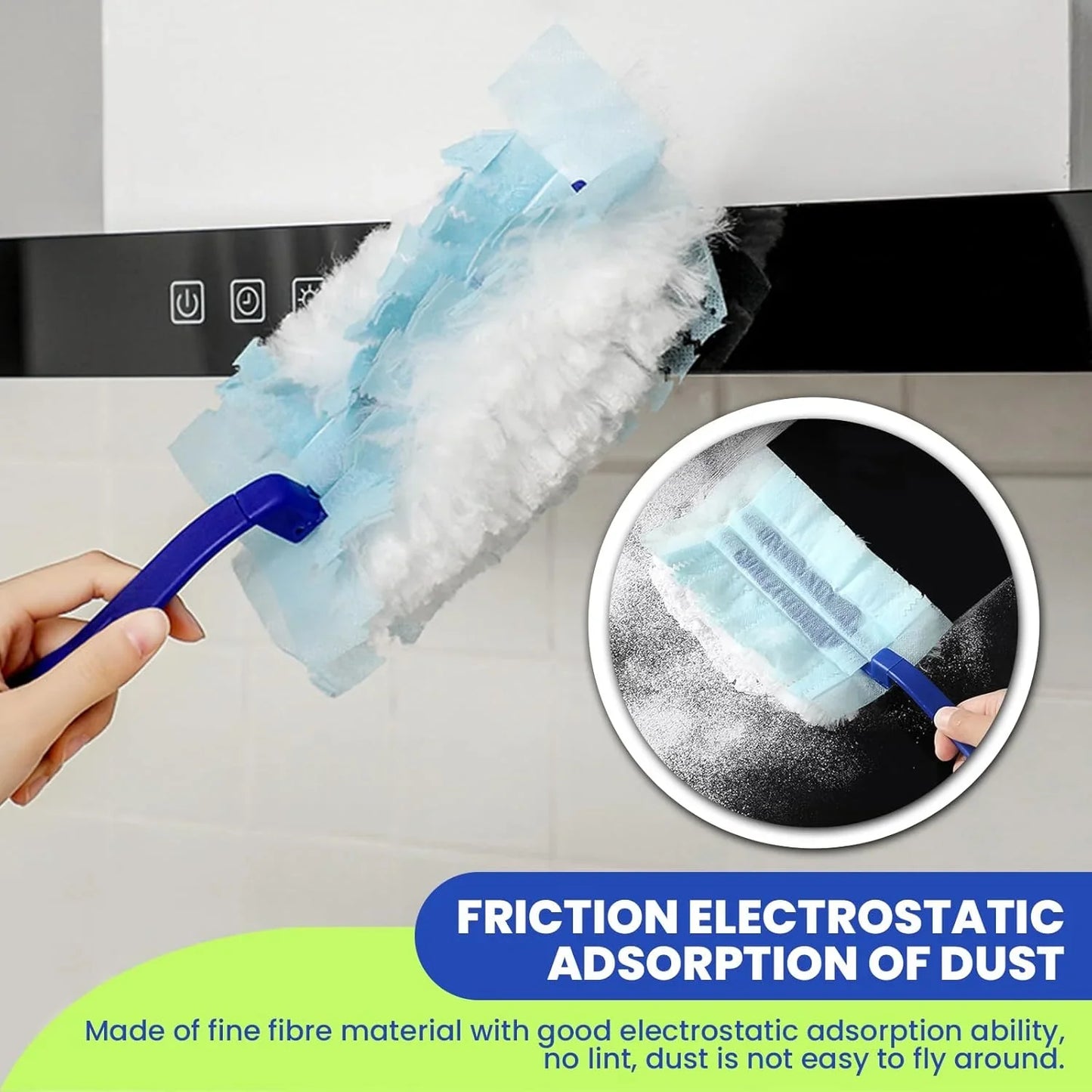 Static Dusting Brush Handheld Suitable for Living Room, Bedroom