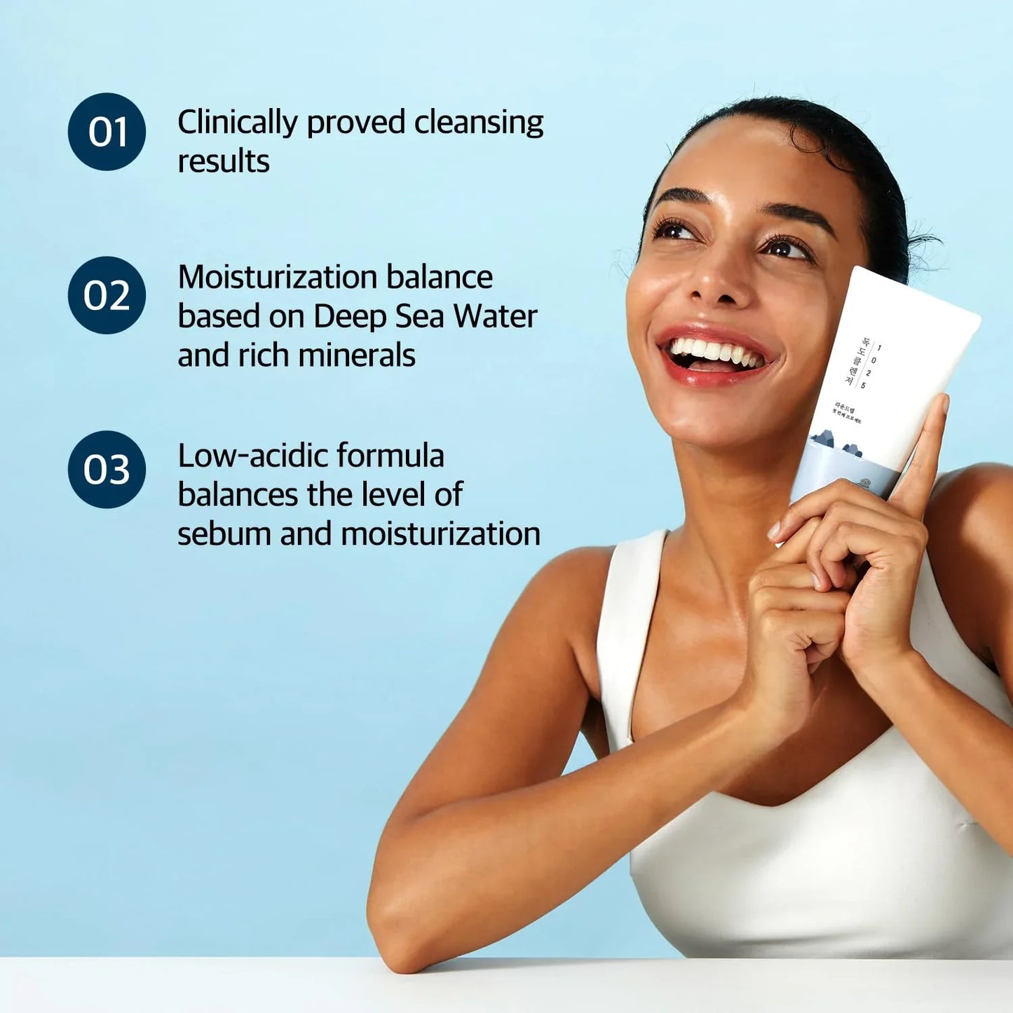 Round Lab 1025 Dokdo Cleanser - 150ml | Premium Skincare & Beauty Products in Pakistan