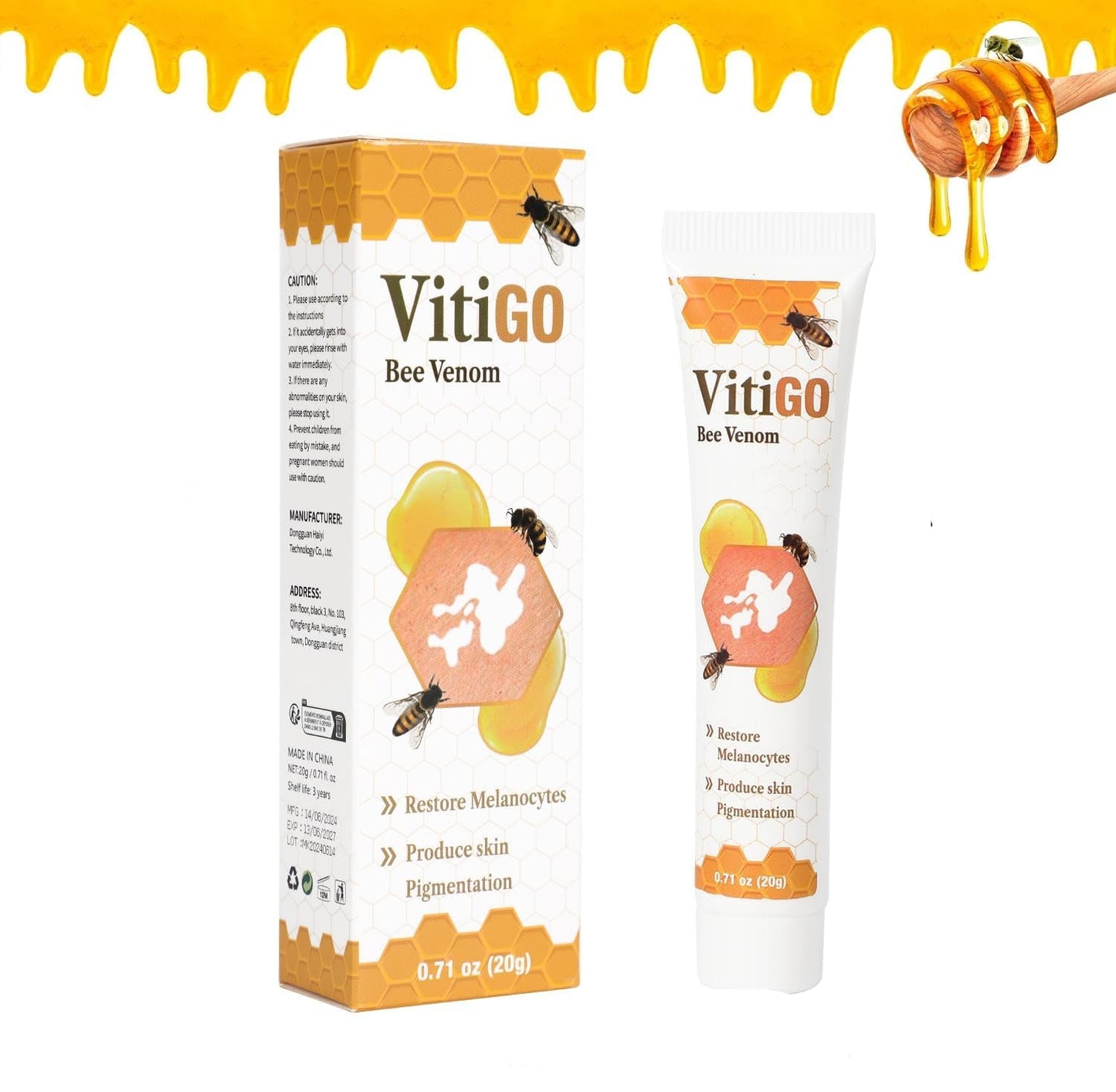 Fivfivgo VitiGO Bee Venom Correcting Cream – 20g