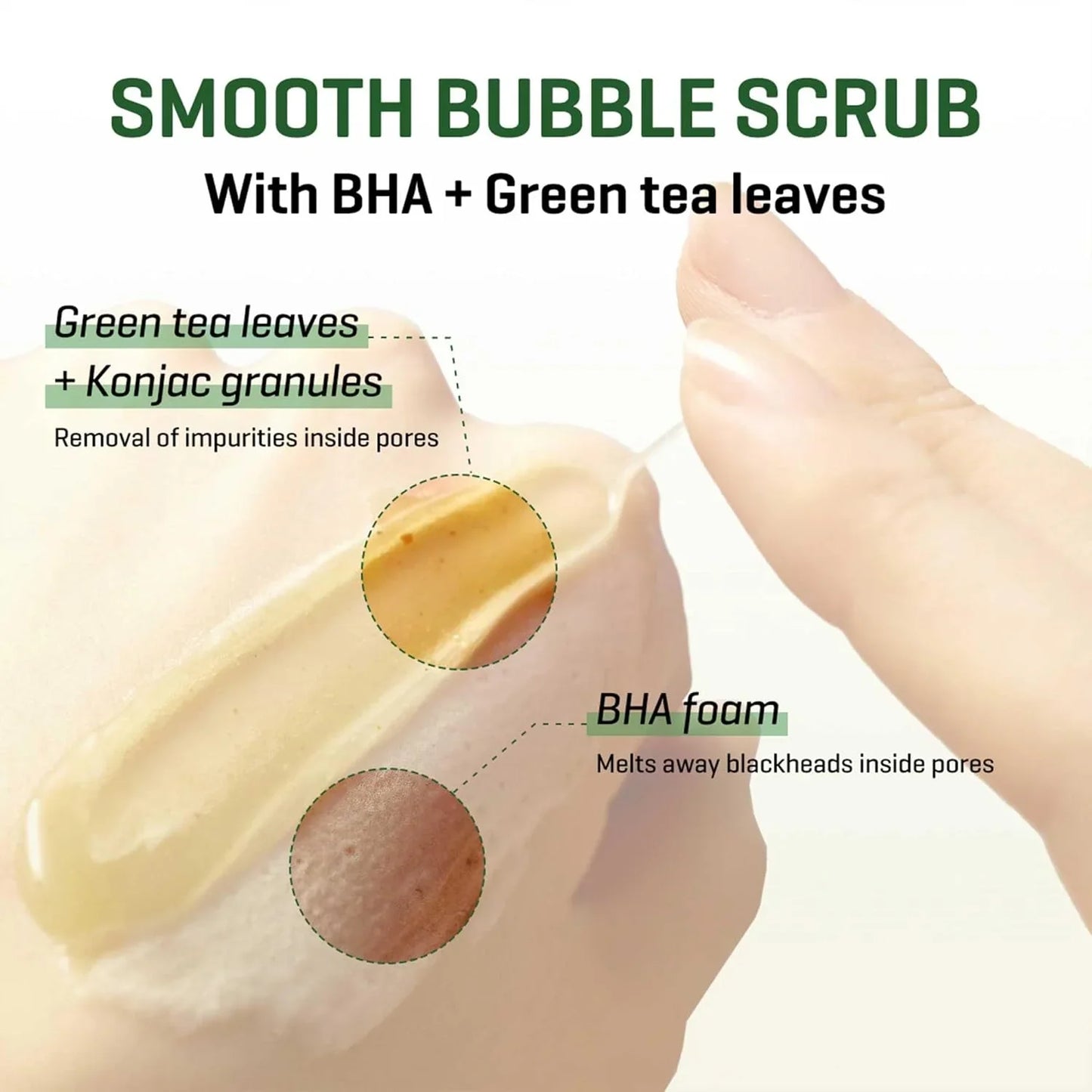 Some By Mi Bye Bye Blackhead 30 Days Miracle Green Tea Tox Bubble Cleanser - 120g | Premium Skincare & Beauty Products in Pakistan