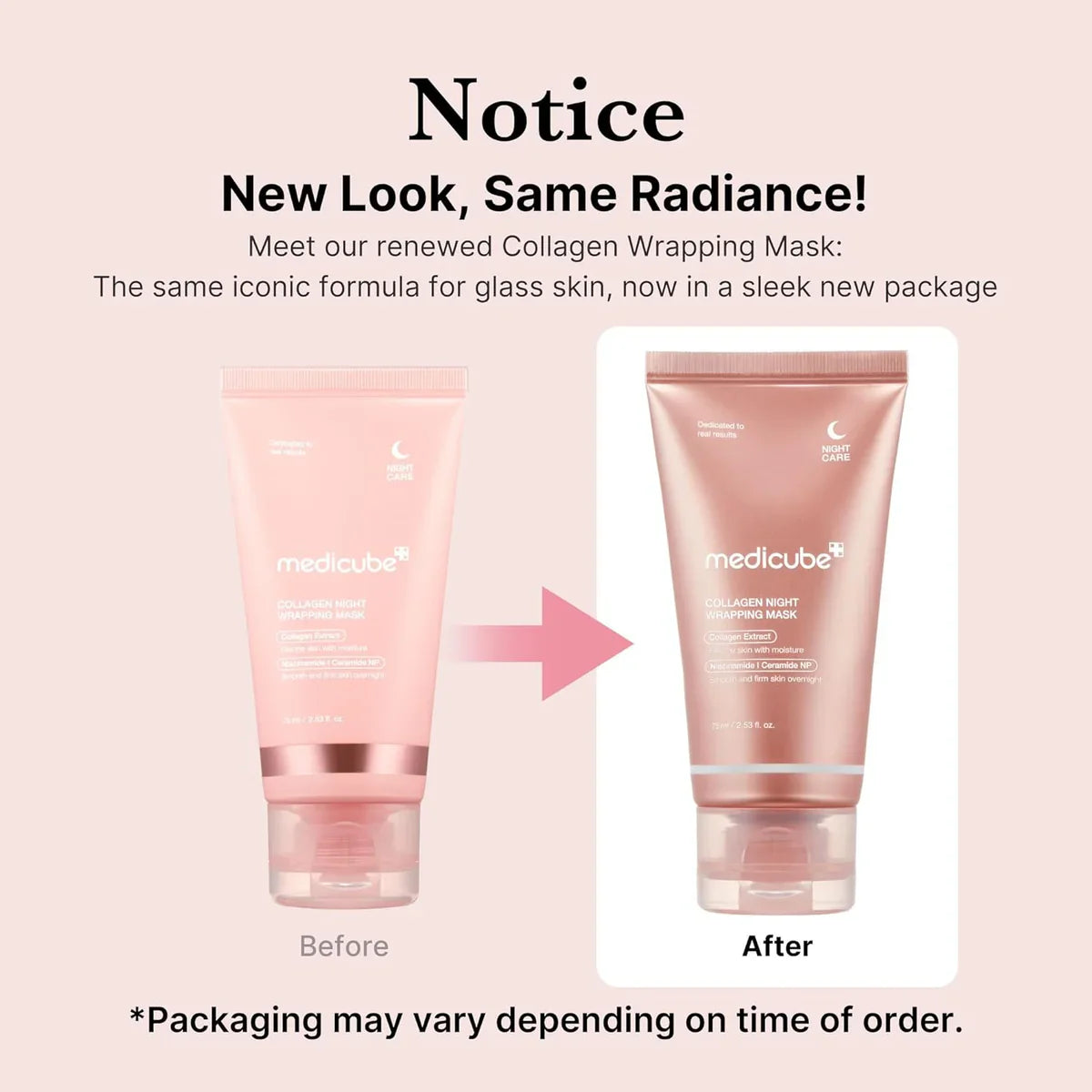 Medicube Collagen Night Wrapping Mask - 75ml - Made in Korea | Premium Skincare & Beauty Products in Pakistan