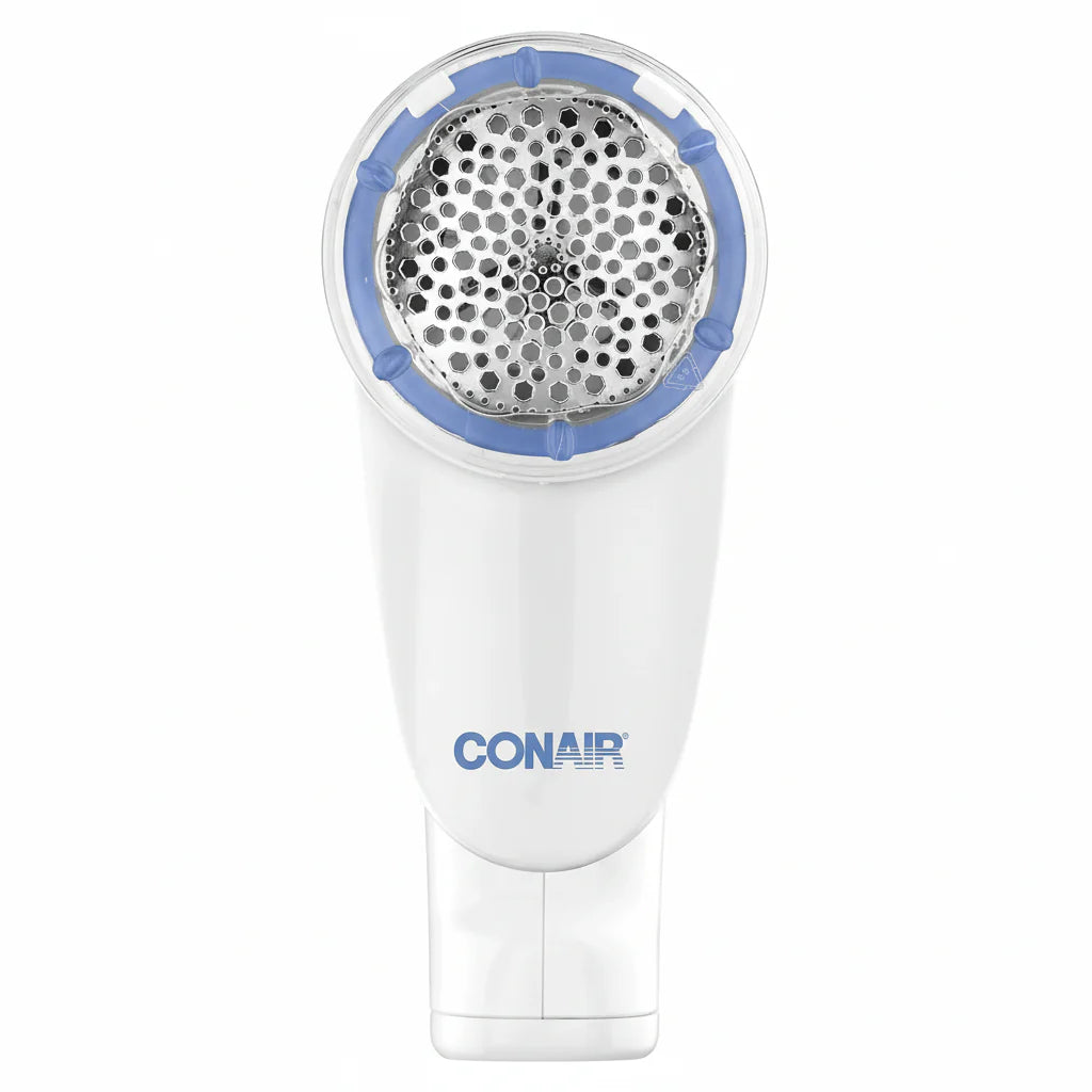 Conair Fabric Shaver and Lint Remover, Battery-Operated Portable Clothes Shaver