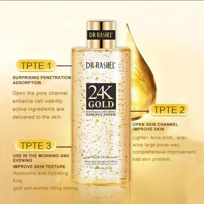 Dr Rashel 24k Gold Toner - 300ml
