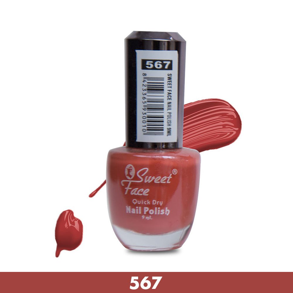 Sweet Face Qiuck Dry Nail Polish 9ml