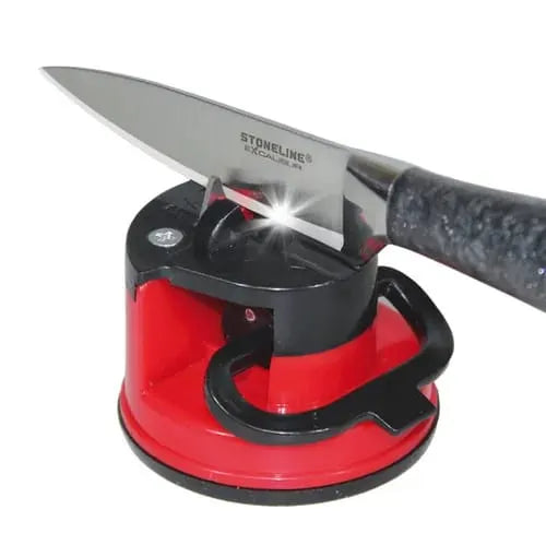 Knife Sharpener With A Suction Pad