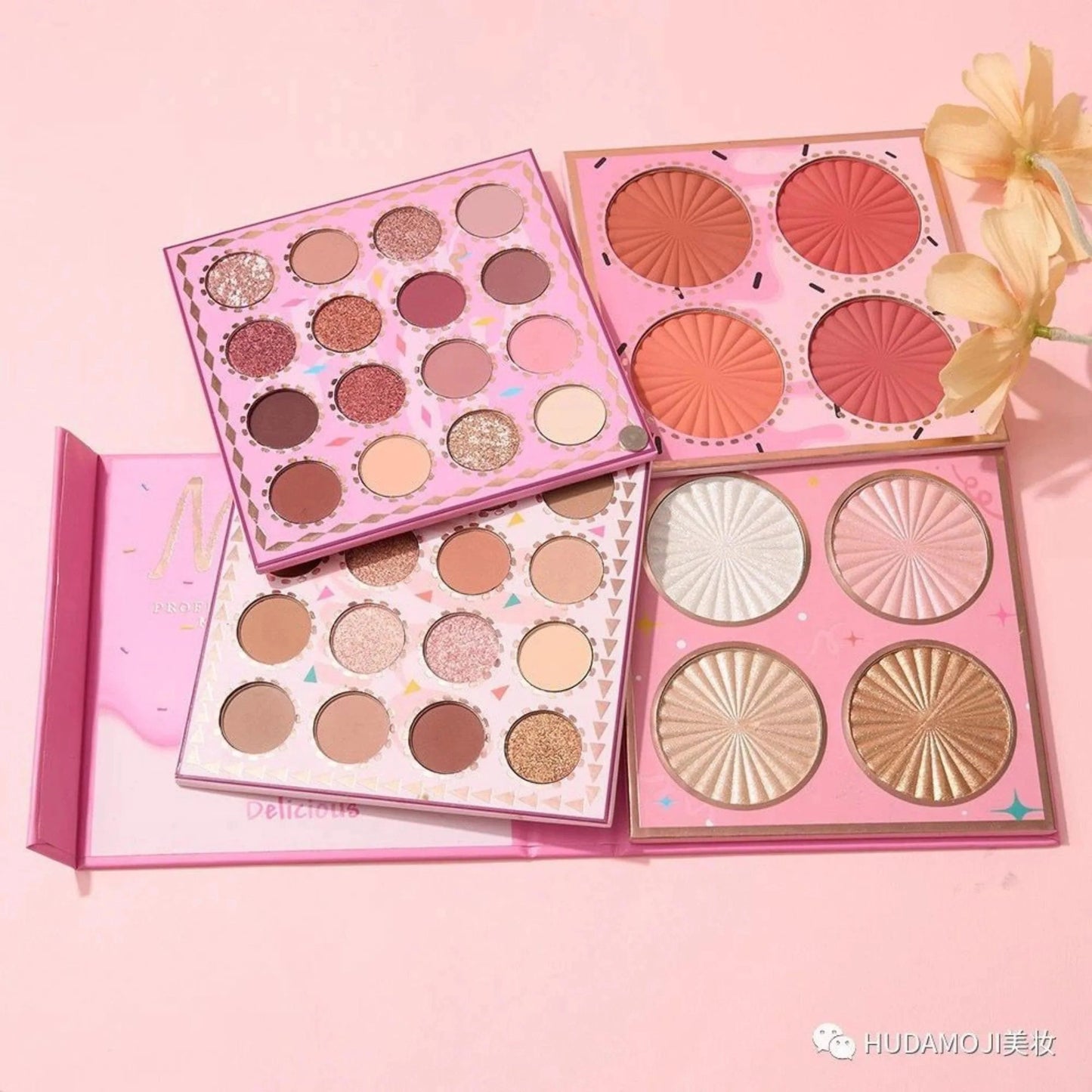 HUDAMOJI Delicious Makeup Kit - 4pages
