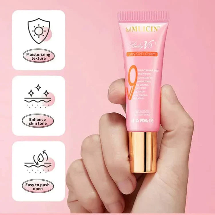 Muicin V9+ Lazy Girl Day & Night Skin Polish Cream – 10g Tube | Premium Skincare & Beauty Products in Pakistan