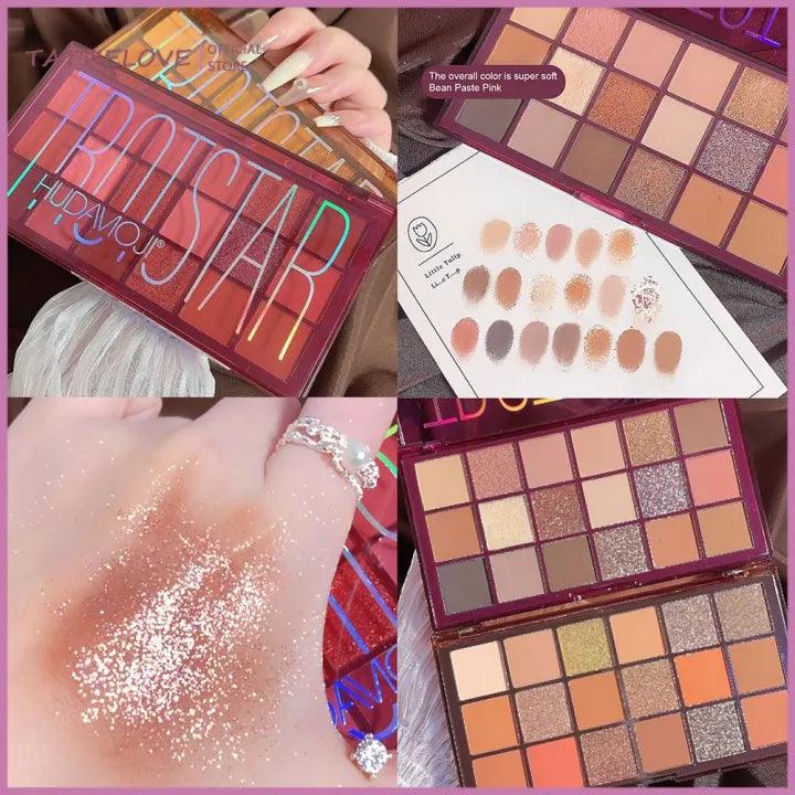 Huda Moji Eye Shadow Palette - 18 Colors
