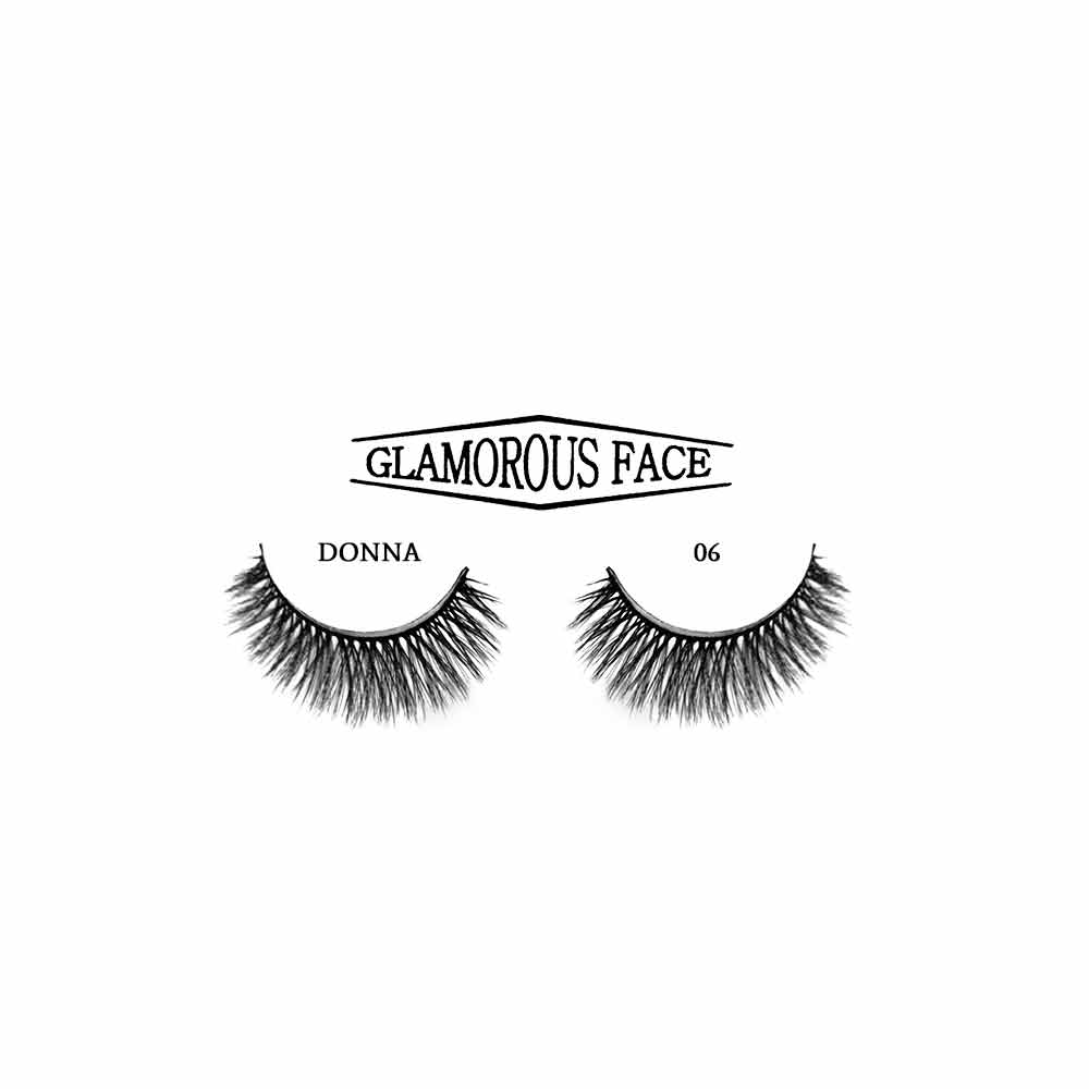 Glamorous Face Faux Mink 3D Eyelashes - 14 Styles