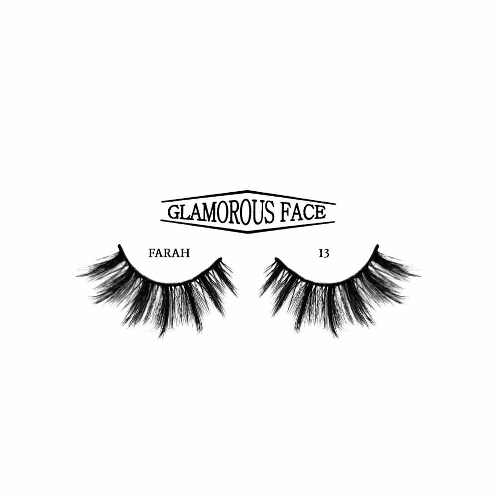 Glamorous Face Faux Mink 3D Eyelashes - 14 Styles