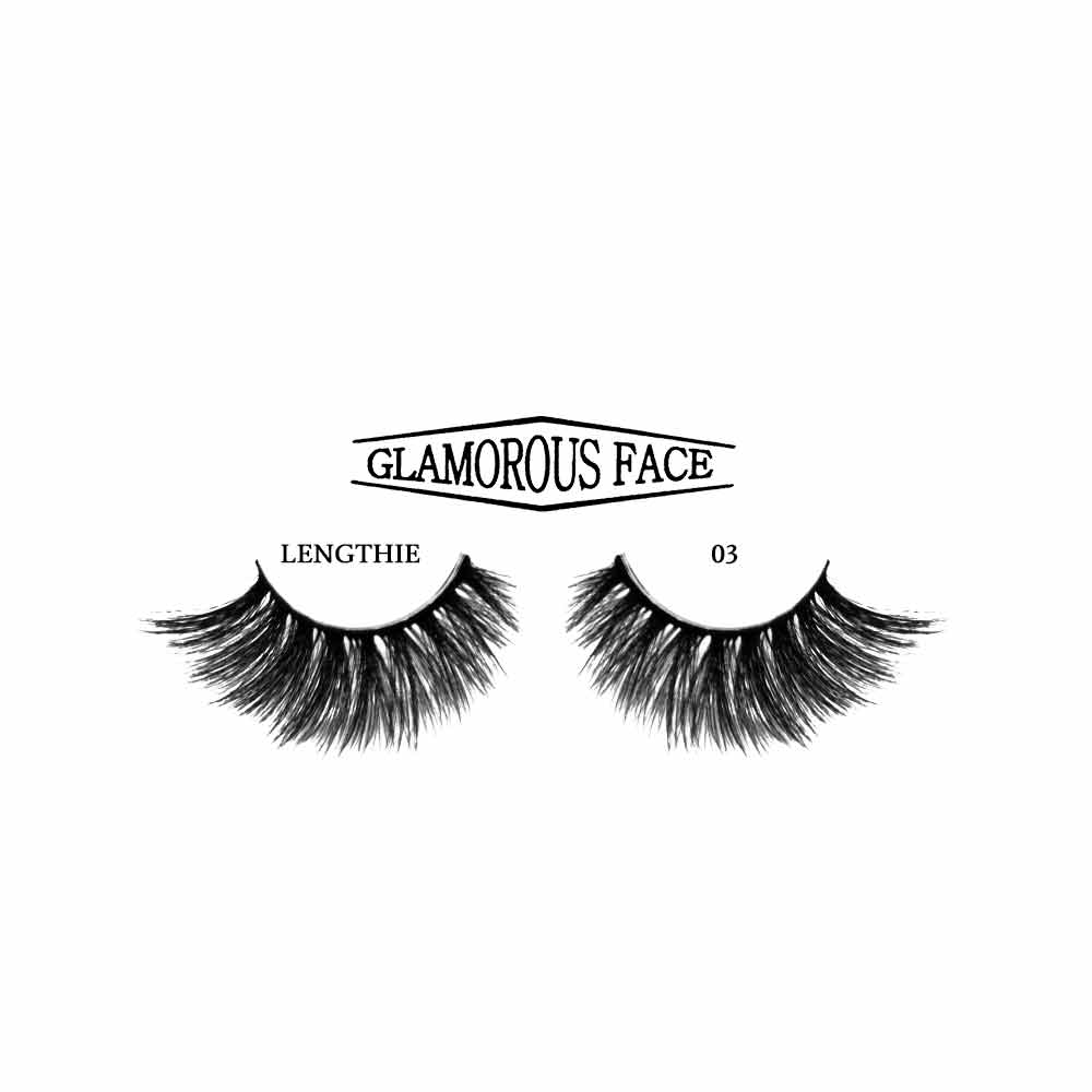 Glamorous Face Faux Mink 3D Eyelashes - 14 Styles