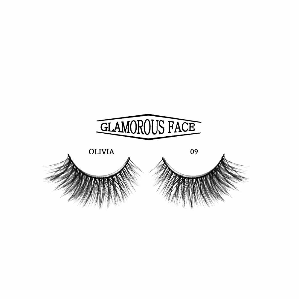 Glamorous Face Faux Mink 3D Eyelashes - 14 Styles