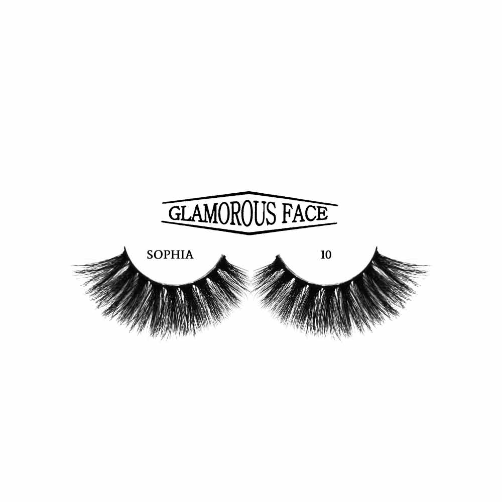 Glamorous Face Faux Mink 3D Eyelashes - 14 Styles