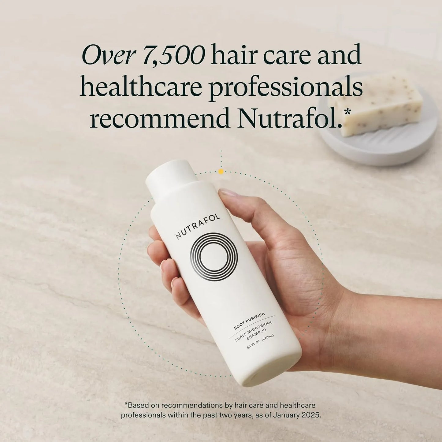 Nutrafol Root Purifier Scalp Microbiome Shampoo - 240ml