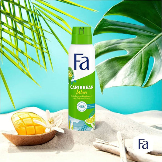 Fa Deodorant Caribbean Lemon Exotic Fresh 200ml